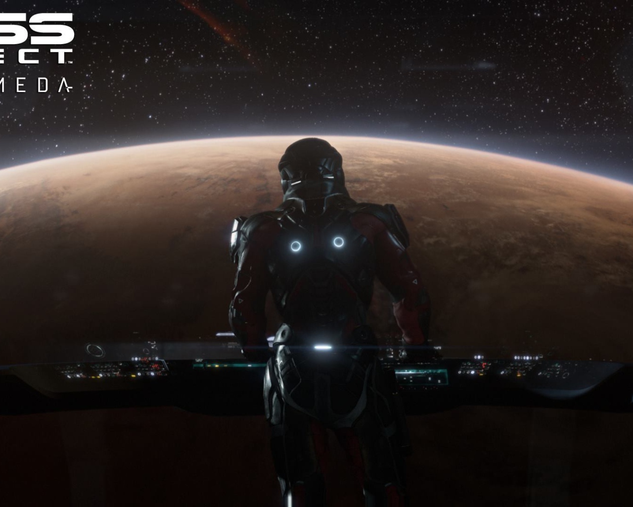 Вид на чужую планету, игра Mass Effect Andromeda