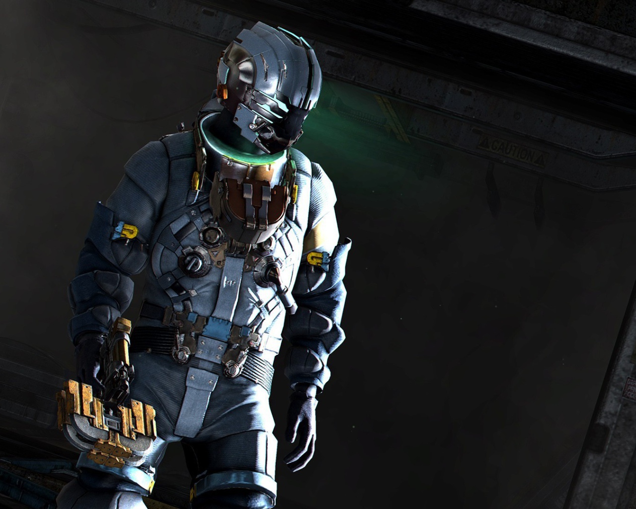 Воин в костюме из игры Dead Space 3