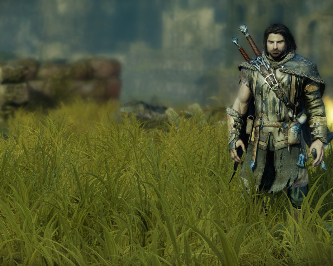 Воин в траве, игра Middle-earth Shadow of Mordor