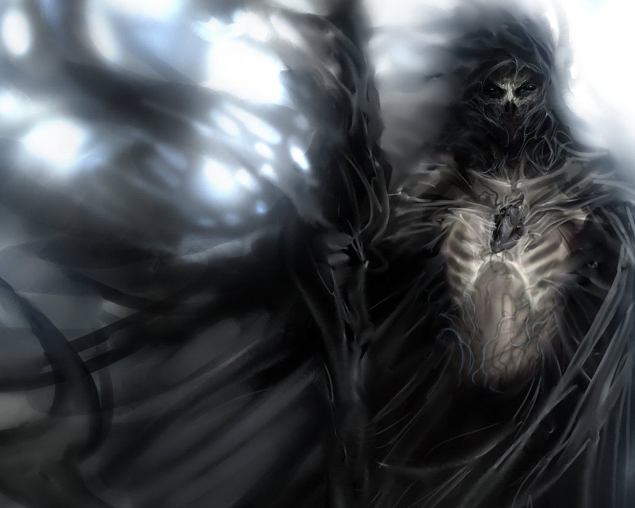 Воин тьмы из игры