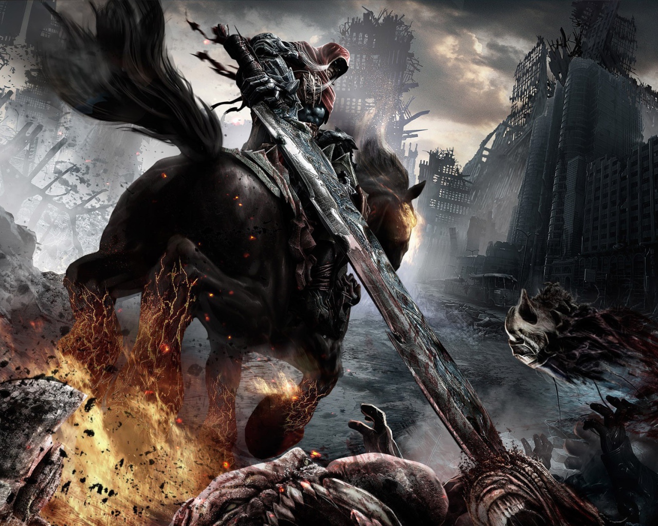 Воин темной стороны в видеоигре