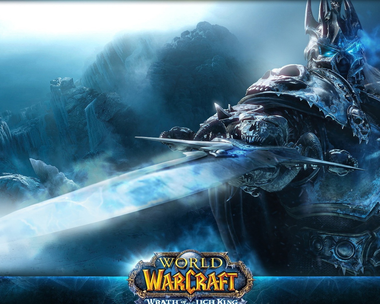 Воин с мечом в игре World of Warcraft