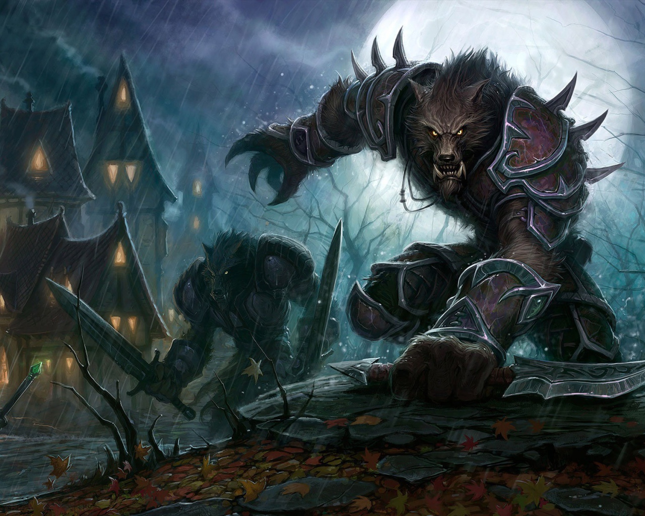 Оборотни из игры World of Warcraft