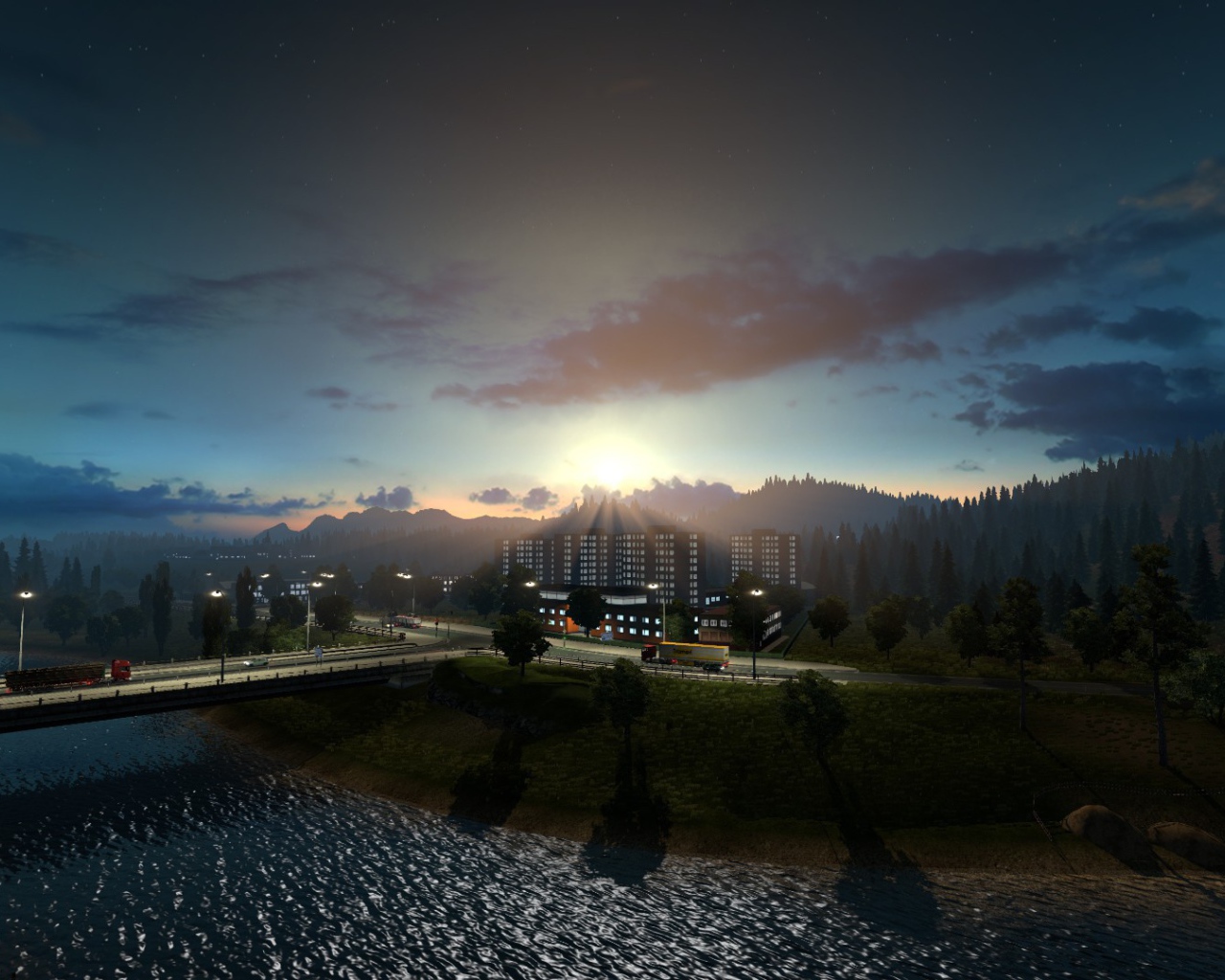 Мир игры Euro Truck Simulator 2