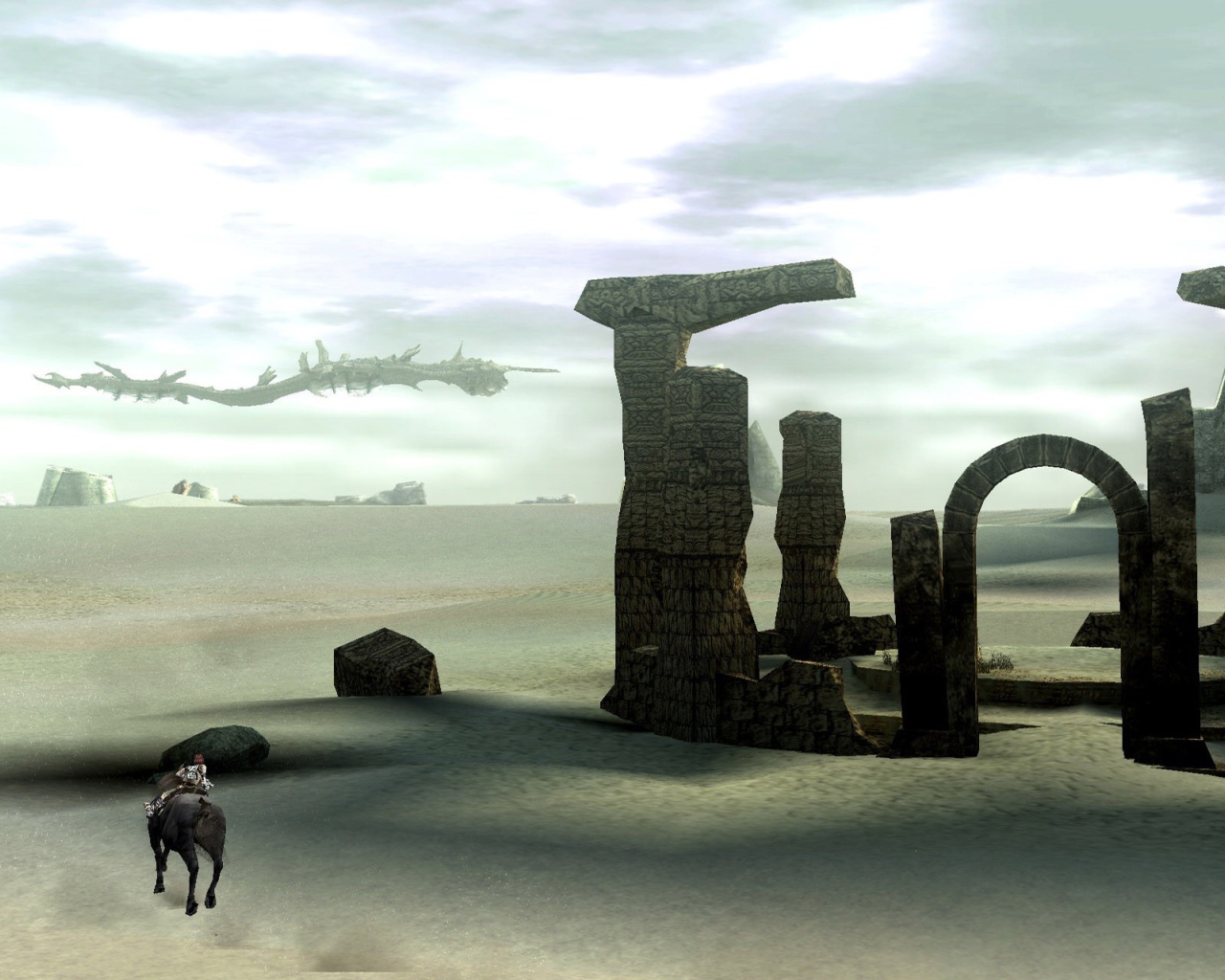 Мир игры Shadow of the Colossus