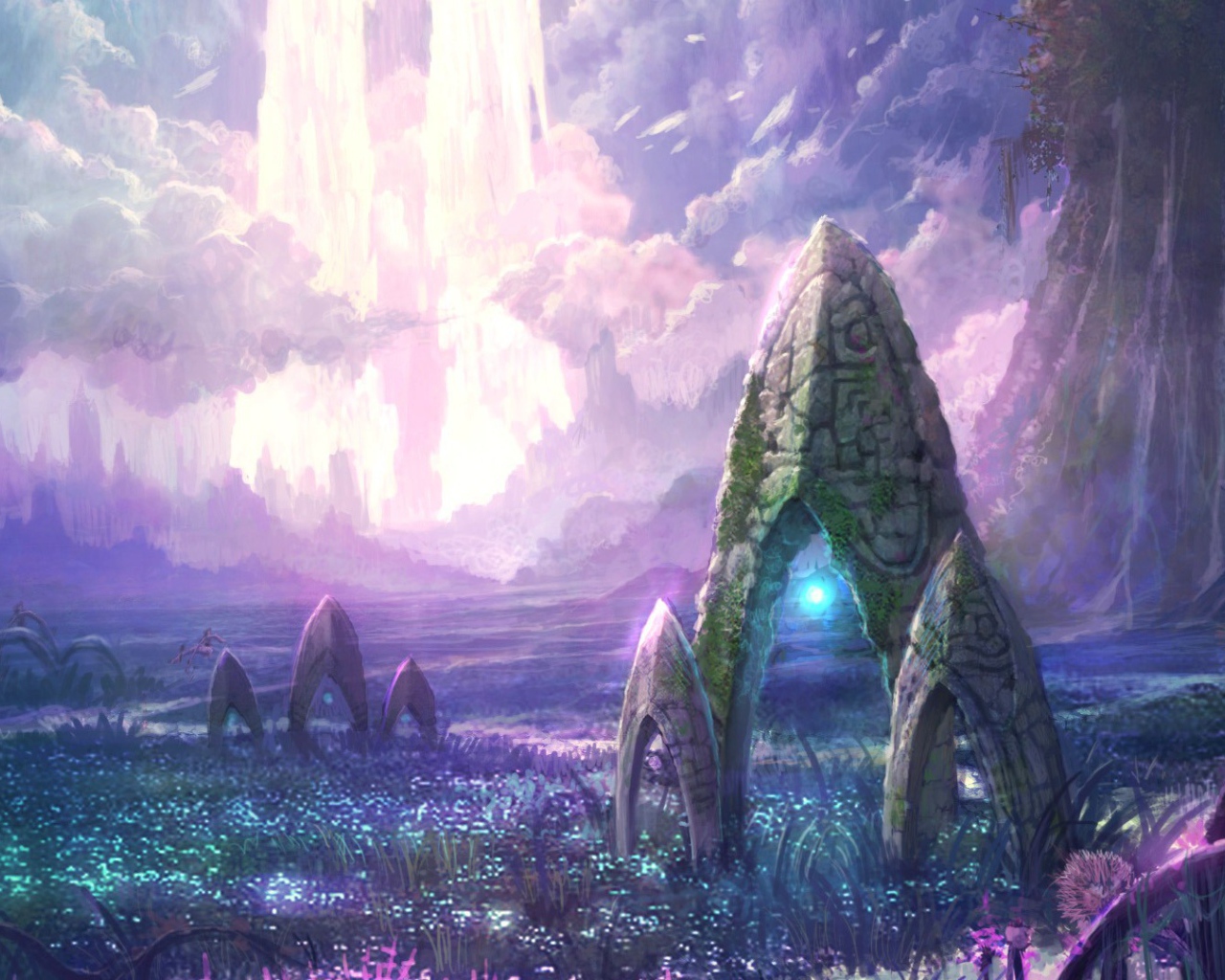 Мир видео игры Aion Online