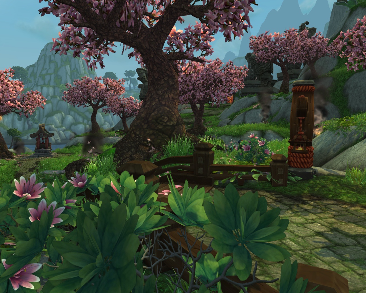 Мир игры World of Warcraft Mists of Pandaria