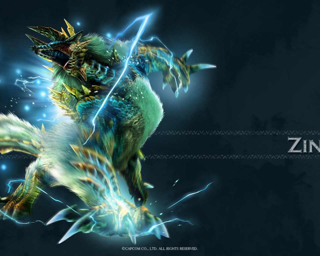 Зиногре из игры Monster Hunter