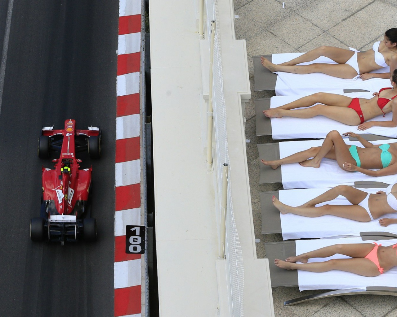 Девушки Гран-при Монако