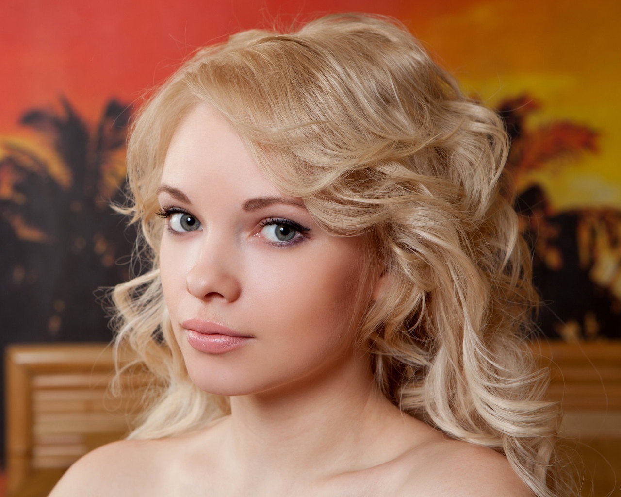 Милая девушка модель Feeona A