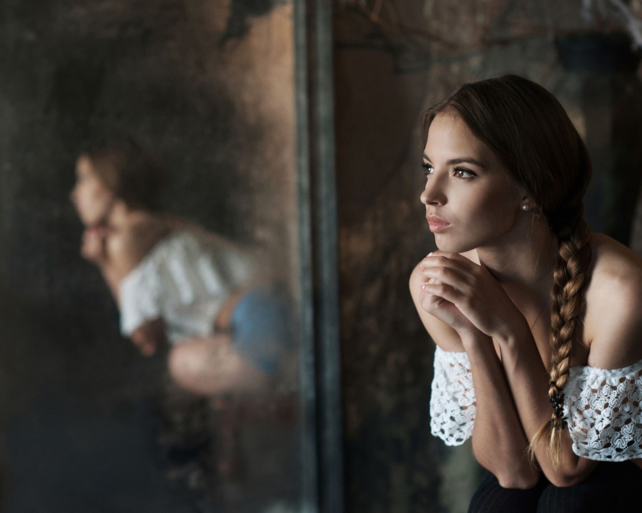 Девушка с косой Виктория Лукина