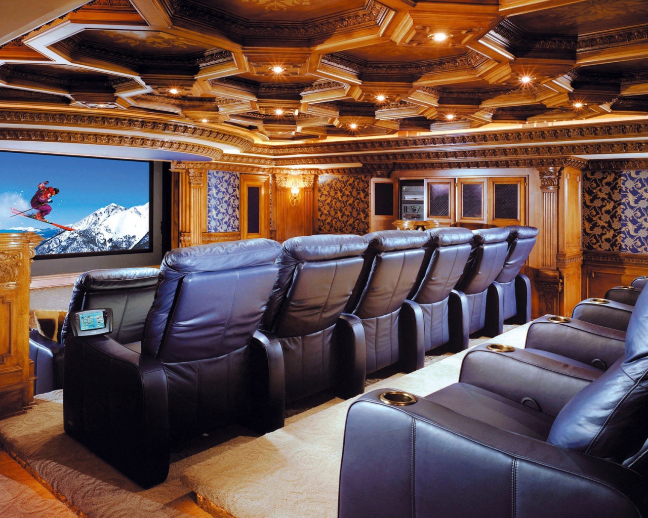 Роскошный домашний кинотеатр