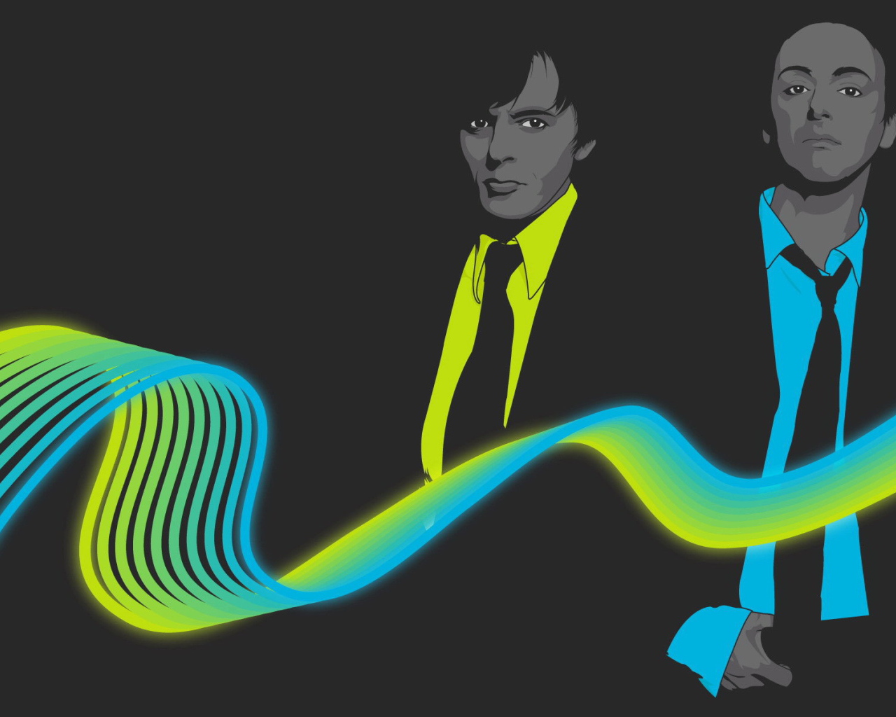 Сине желтый стиль