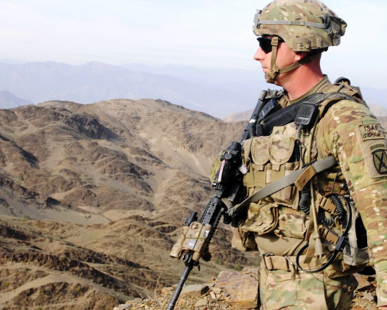 Солдат ISAF в Афганистане