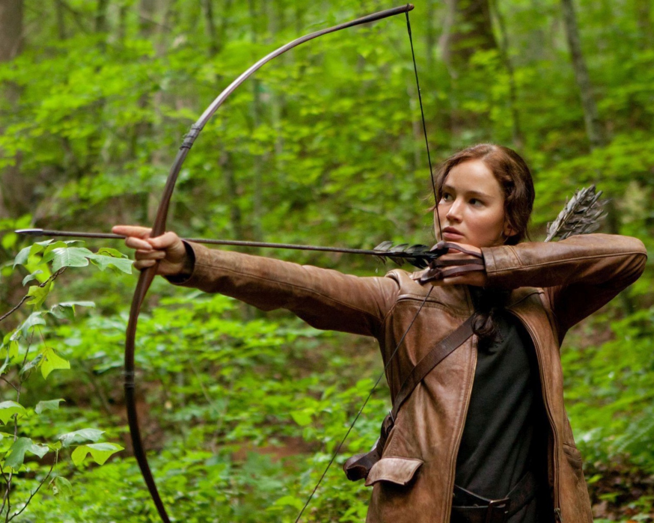 Лучница из фильма Голодные игры