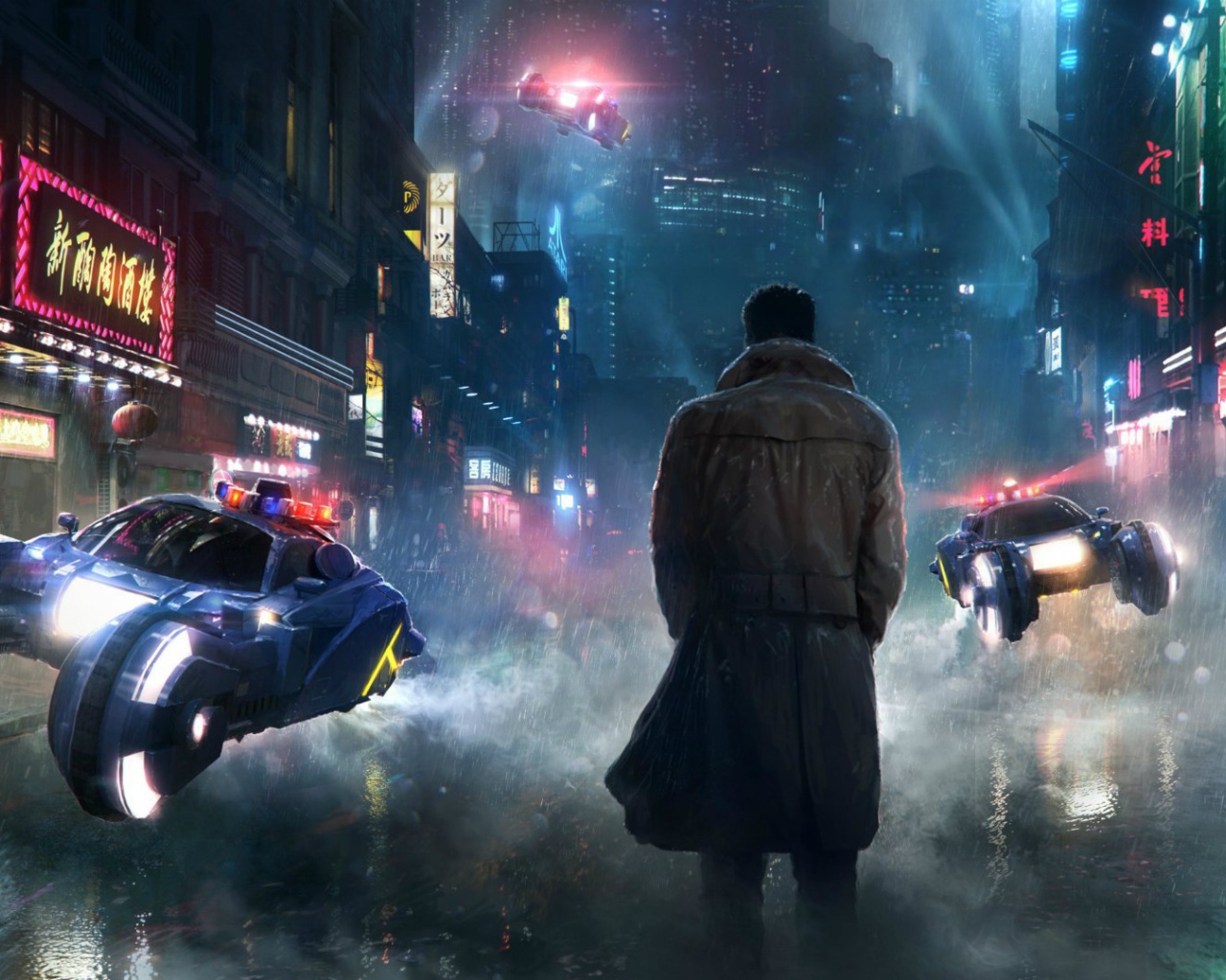 Арт к фильму Бегущий по лезвию