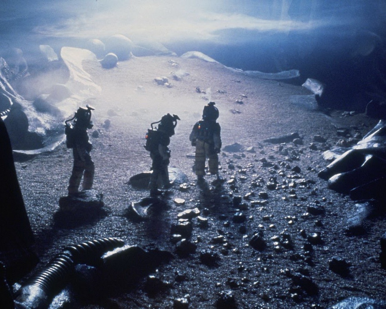 Астронавты из фильма Прометей