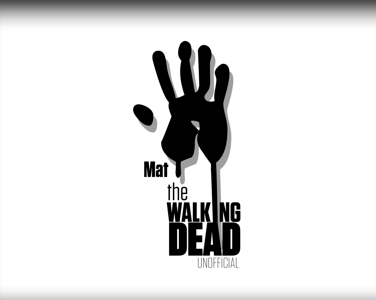 Черная ладонь, постер Ходячих мертвецов