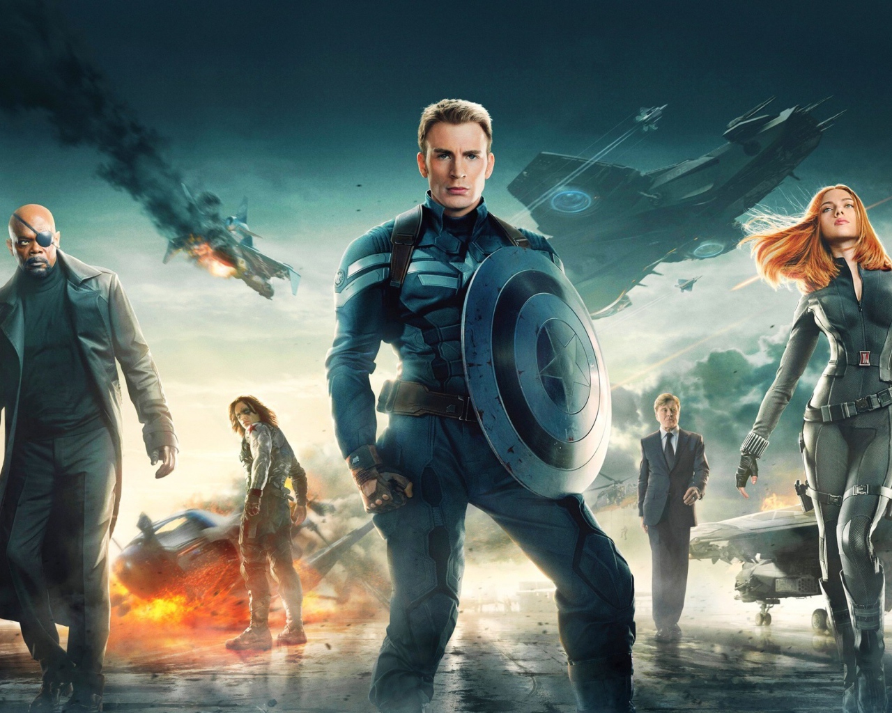 Персонажи фильма Капитан Америка - зимний солдат