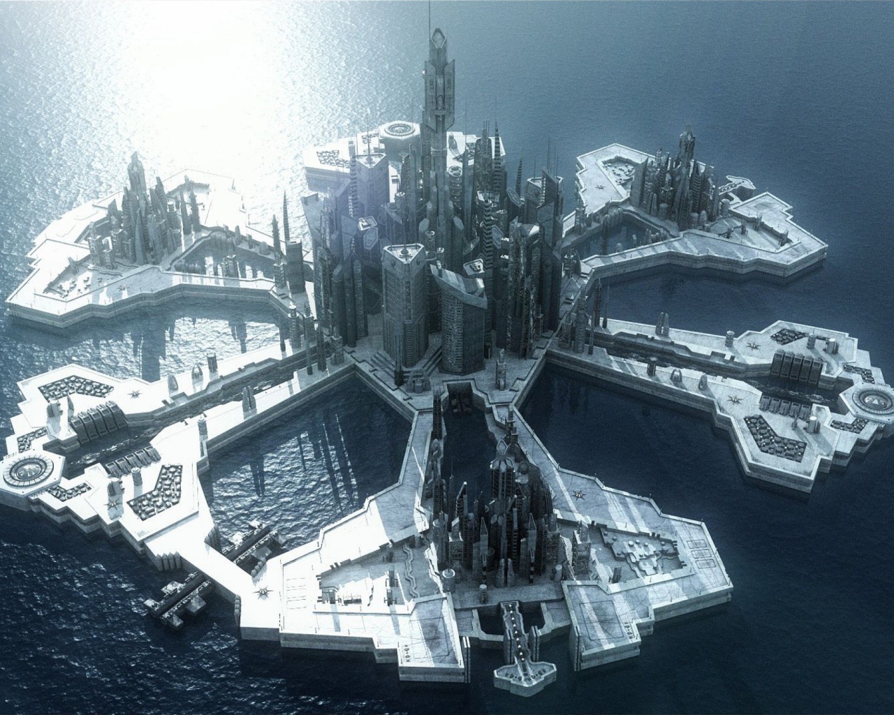 Город в сериале Звездные врата Атлантида