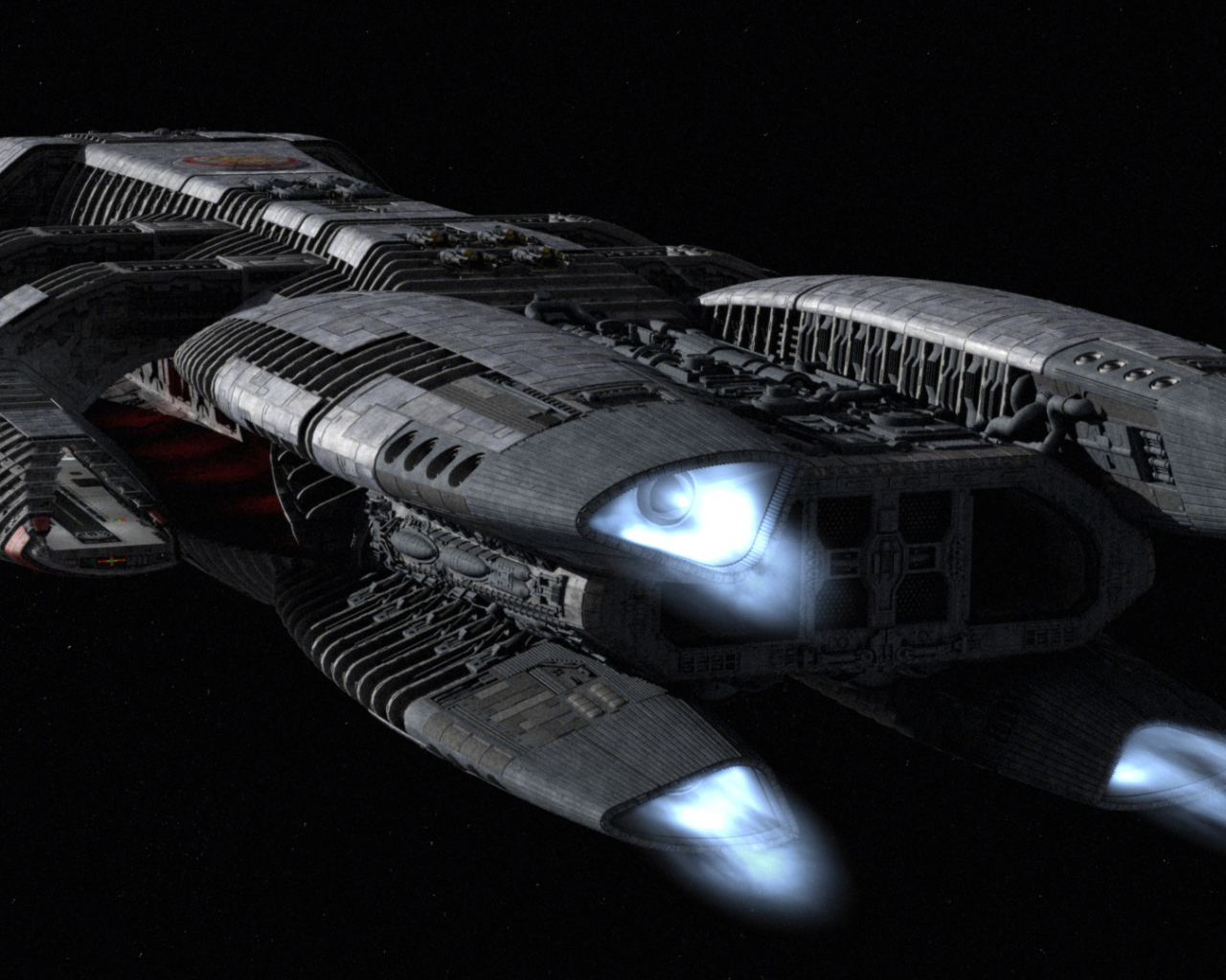 Крейсер из сериала Звездный крейсер Галактика