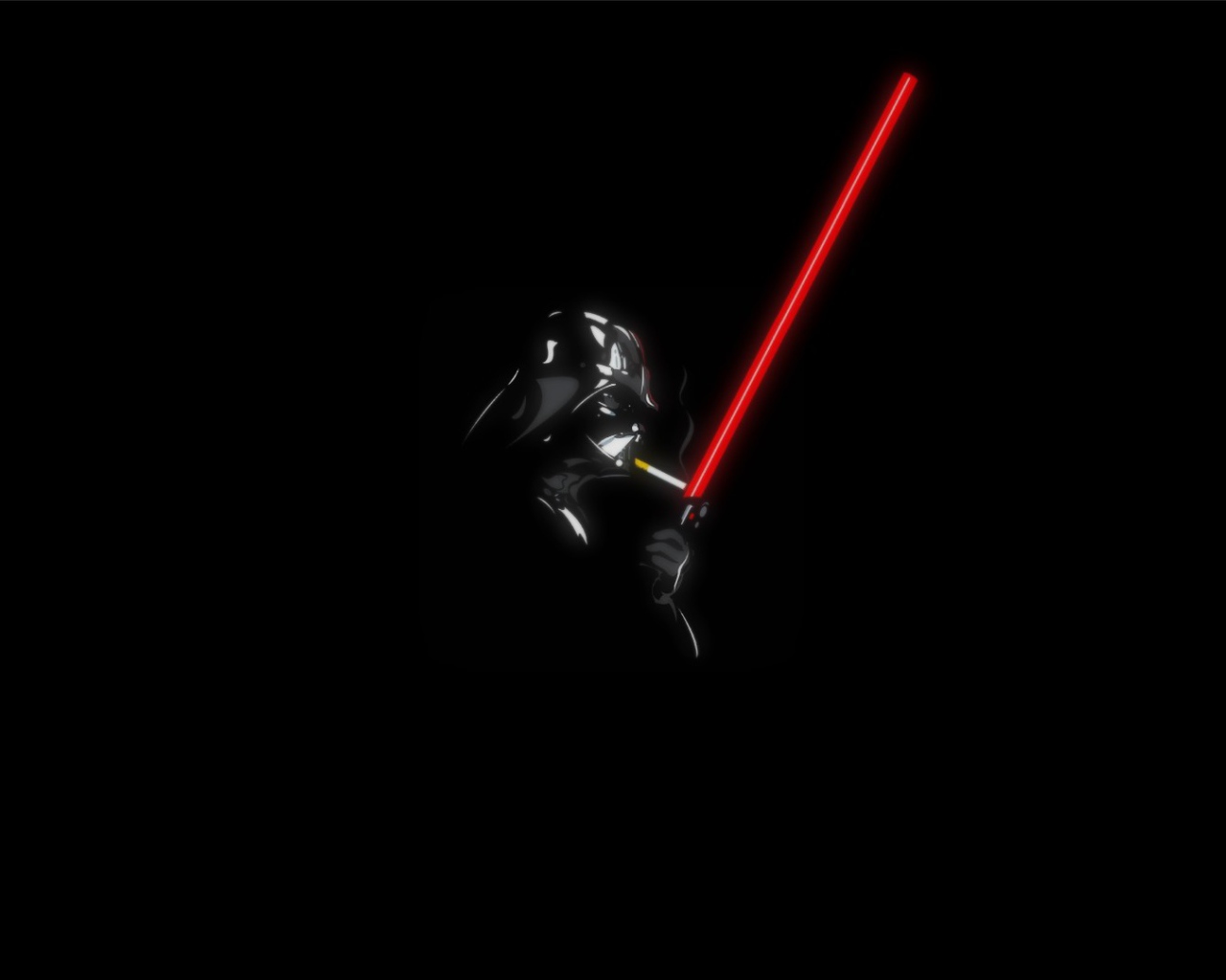 Дарт Вейдер в темноте