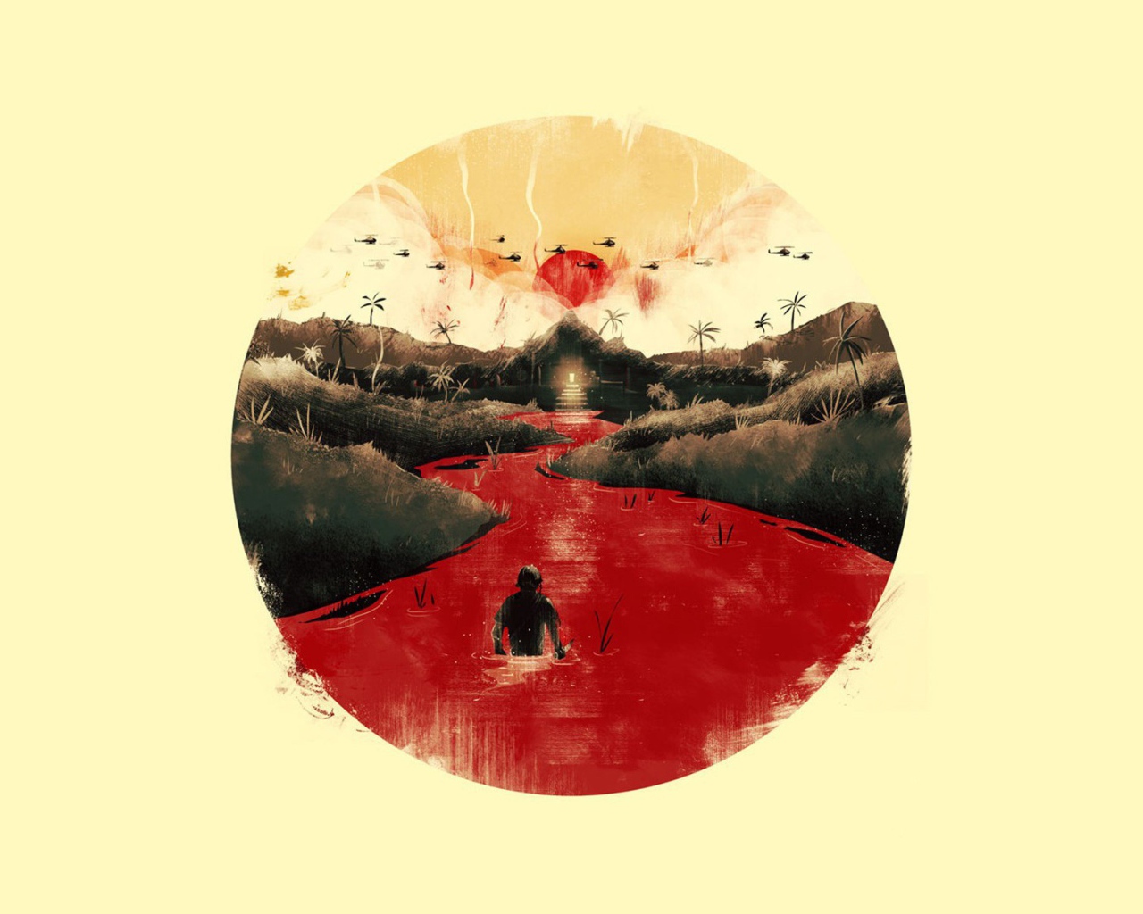 Фан арт к фильму Апокалипсис сегодня