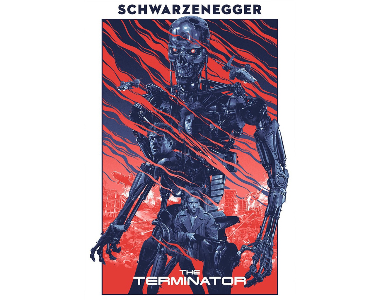 Фан арт к фильму Терминатор
