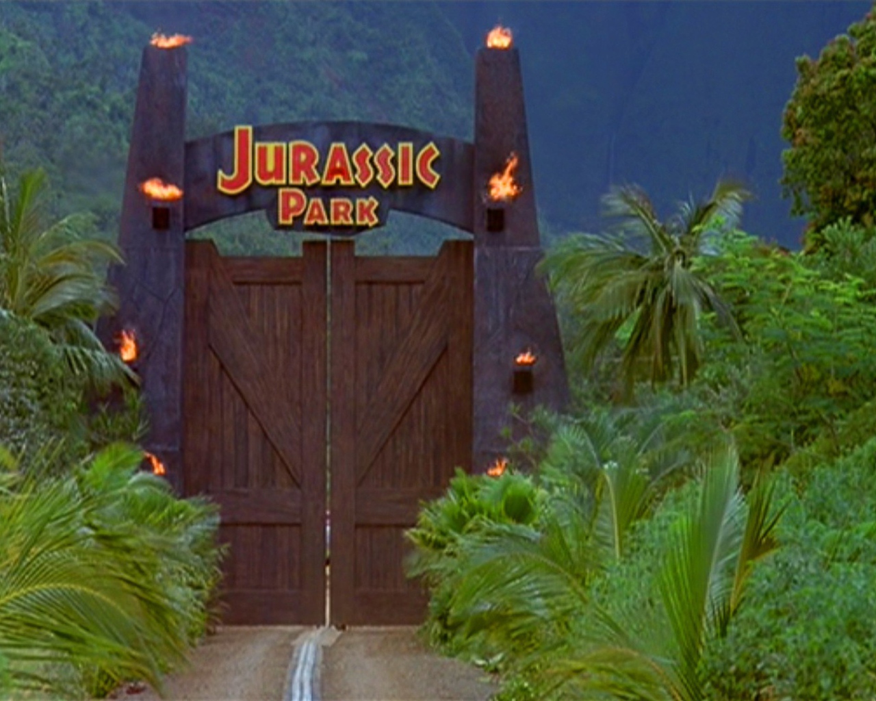 Ворота в Парк Юрского периода