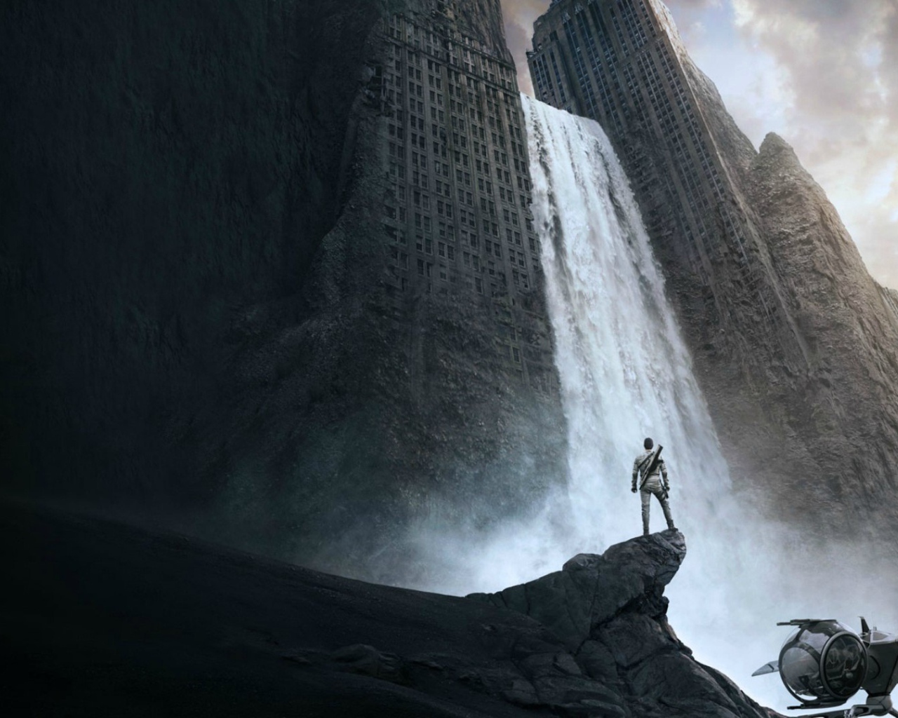 Впечатляющий фильм Обливион