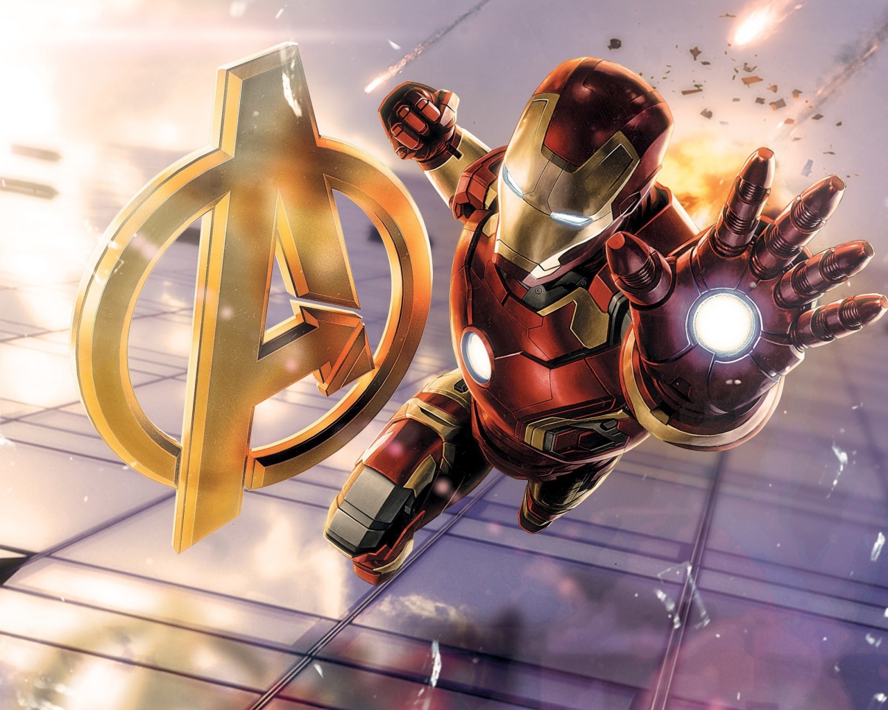 Железный человек из фильма Мстители Эра Альтрона