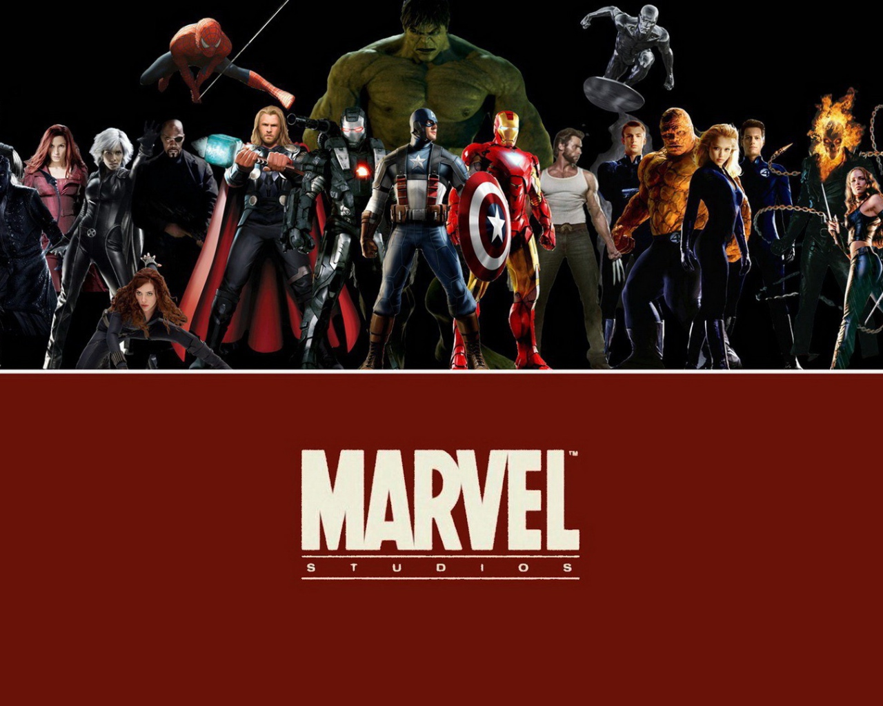 Киногерои от студии Марвел