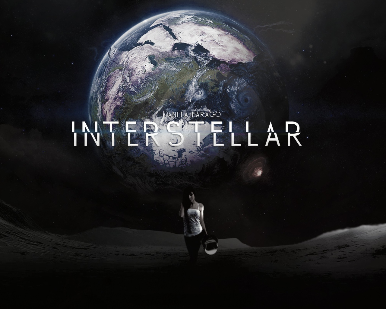 Земля на постере фильма Интерстеллар