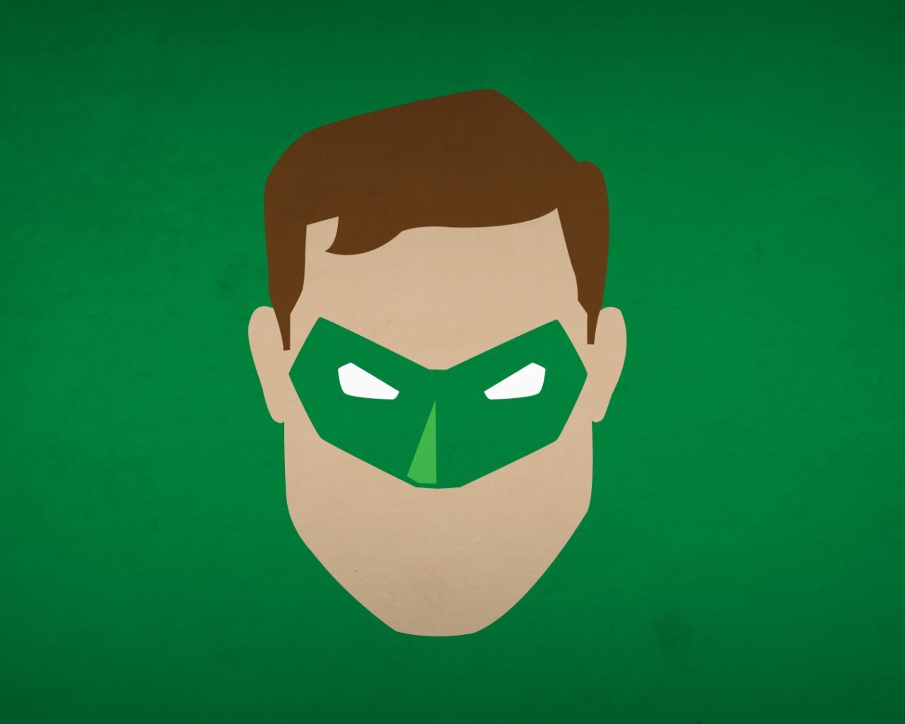 Маска героя фильма Зеленый фонарь