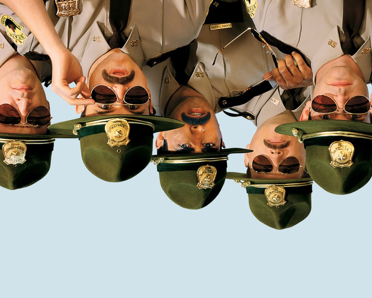 Герои фильма Суперполицейские