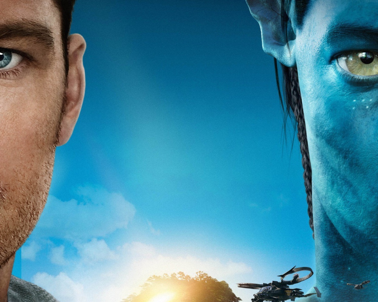 Сэм Уоррингтон в фильме Аватар