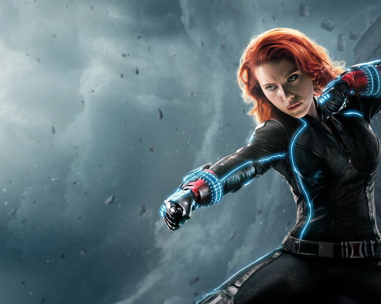 Скарлетт Йоханссон в фильме Мстители Эра Альтрона