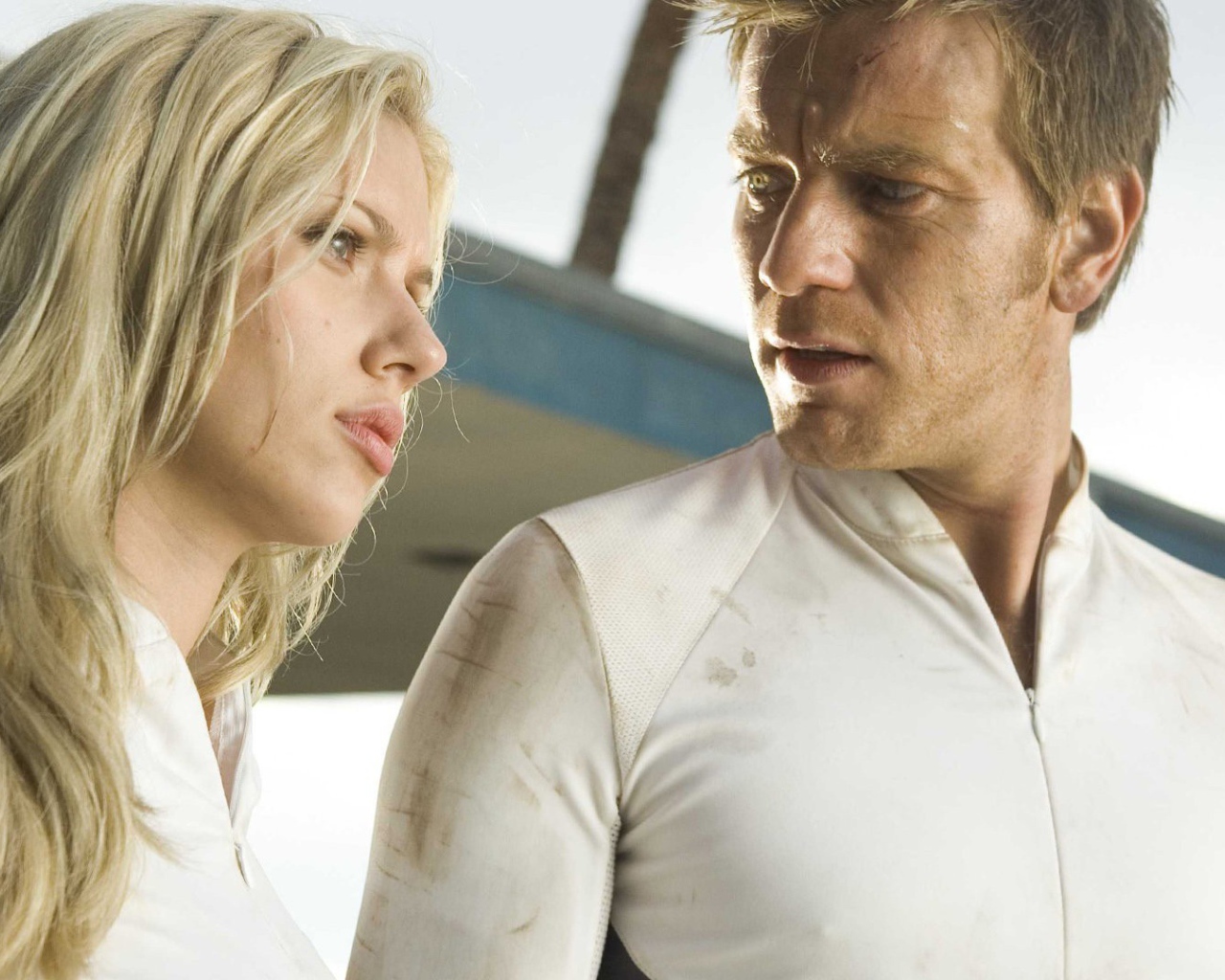 Скарлетт Йоханссон в фильме Остров