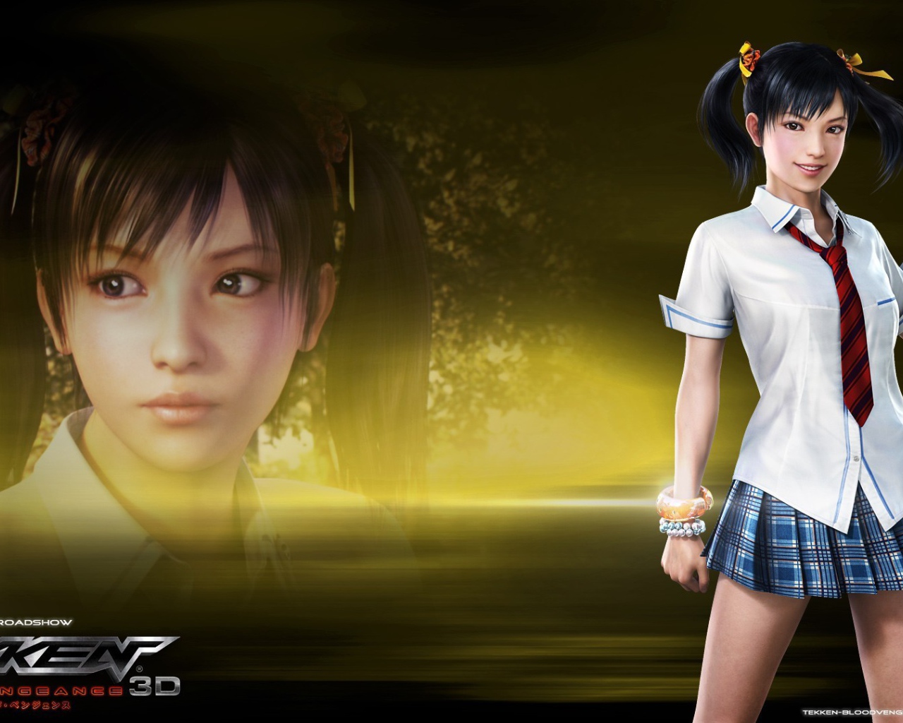 Школьница из фильма Теккен Кровная месть