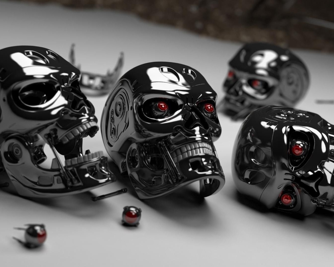 Запасные головы Терминатора