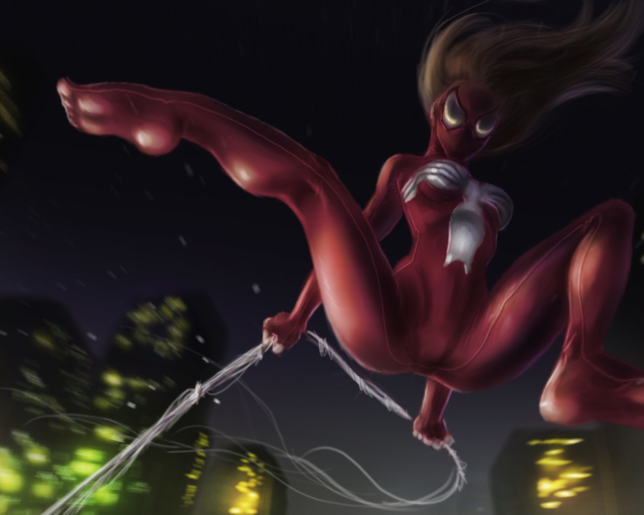 Человек паук девушка