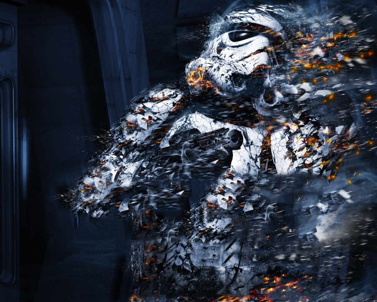 Распыление имперского штурмовика, Звездные войны