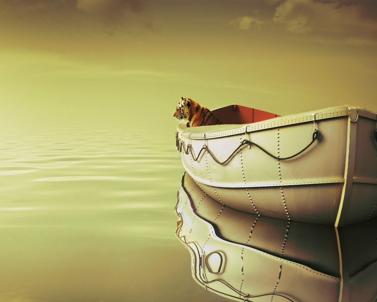 Кадр из фильма Жизнь Пи