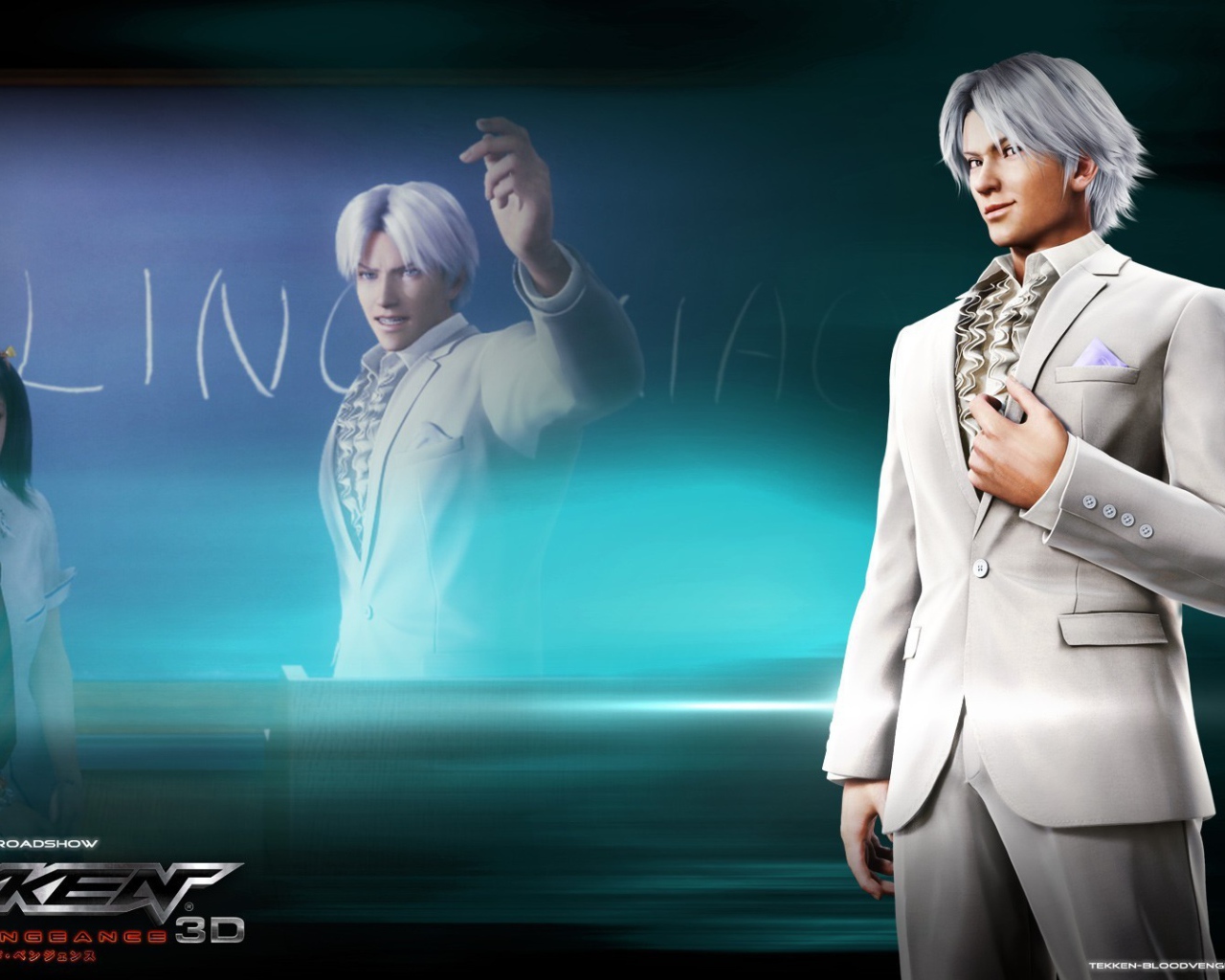 Белокурый учитель из фильма Теккен Кровная месть