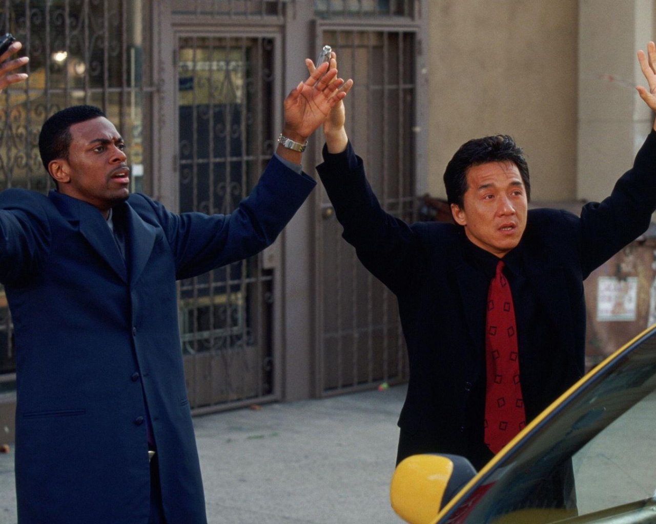 Главные герои фильма Час пик