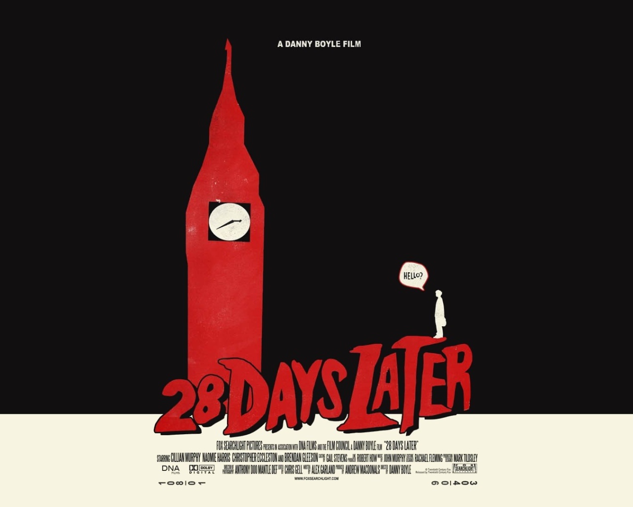 Постер фильма 28 дней спустя