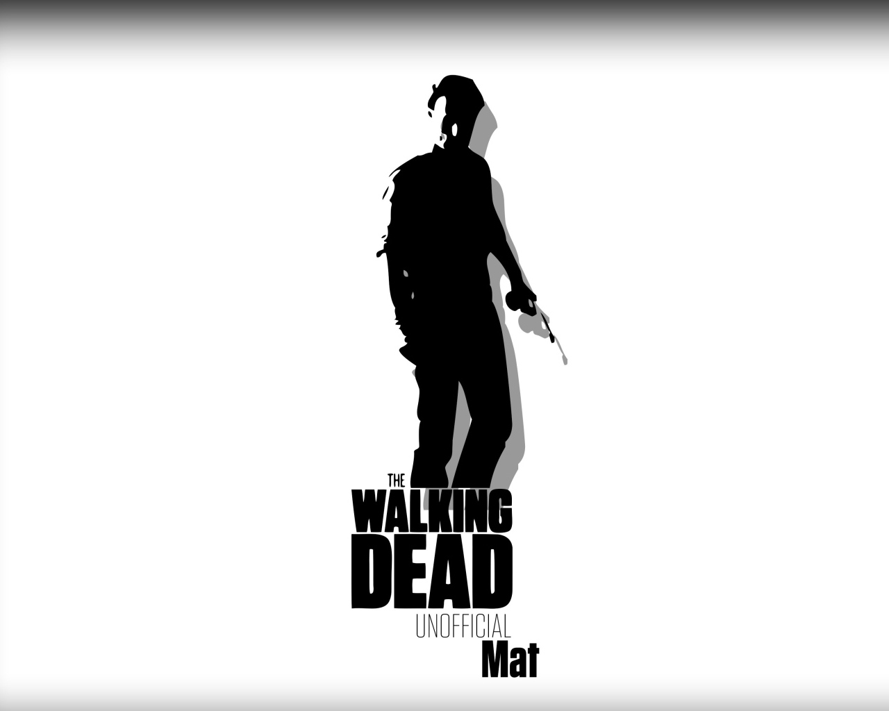 Неофициальный постер сериала Ходячие мертвецы