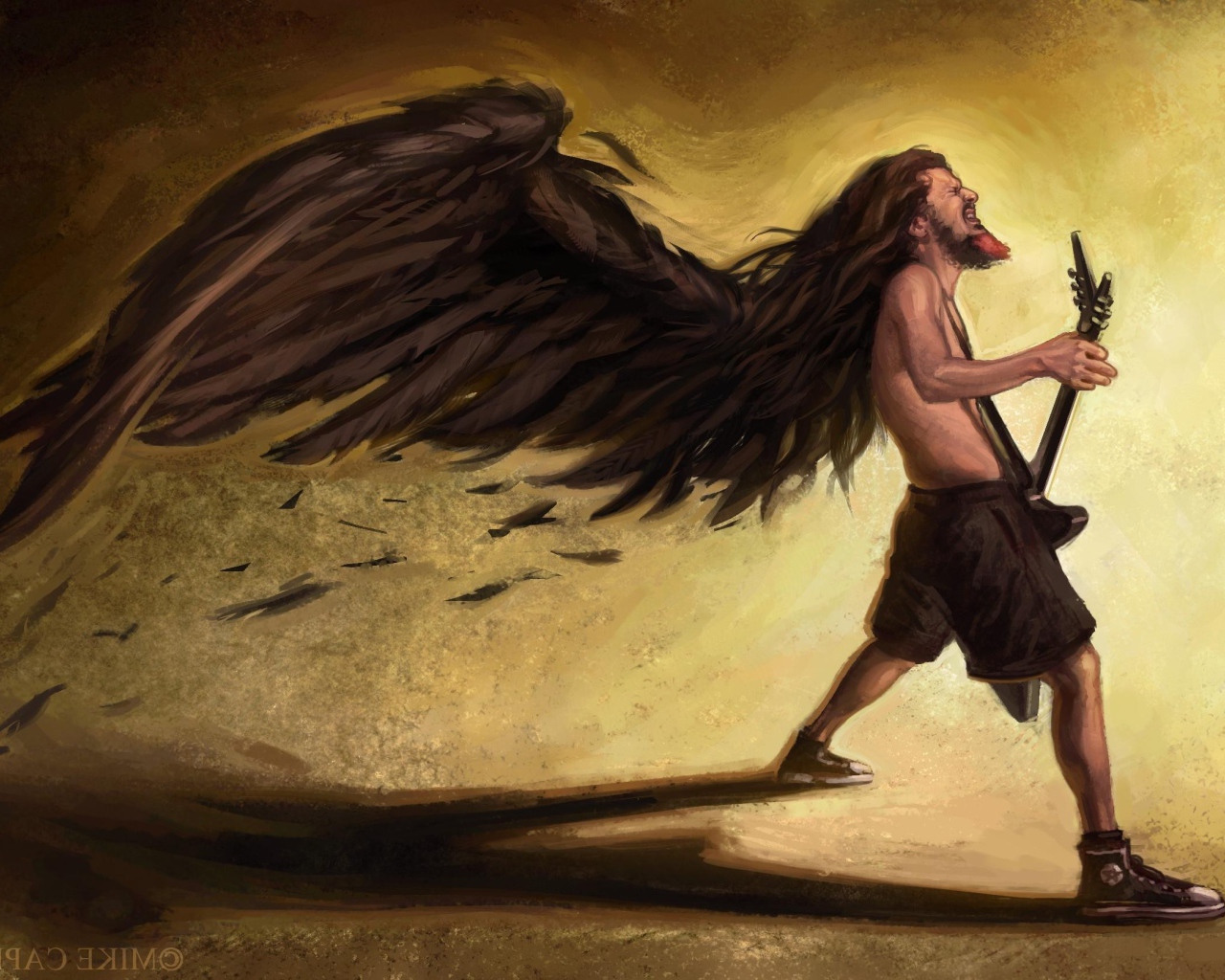 Черный ангел музыкант Даймбэг Даррелл