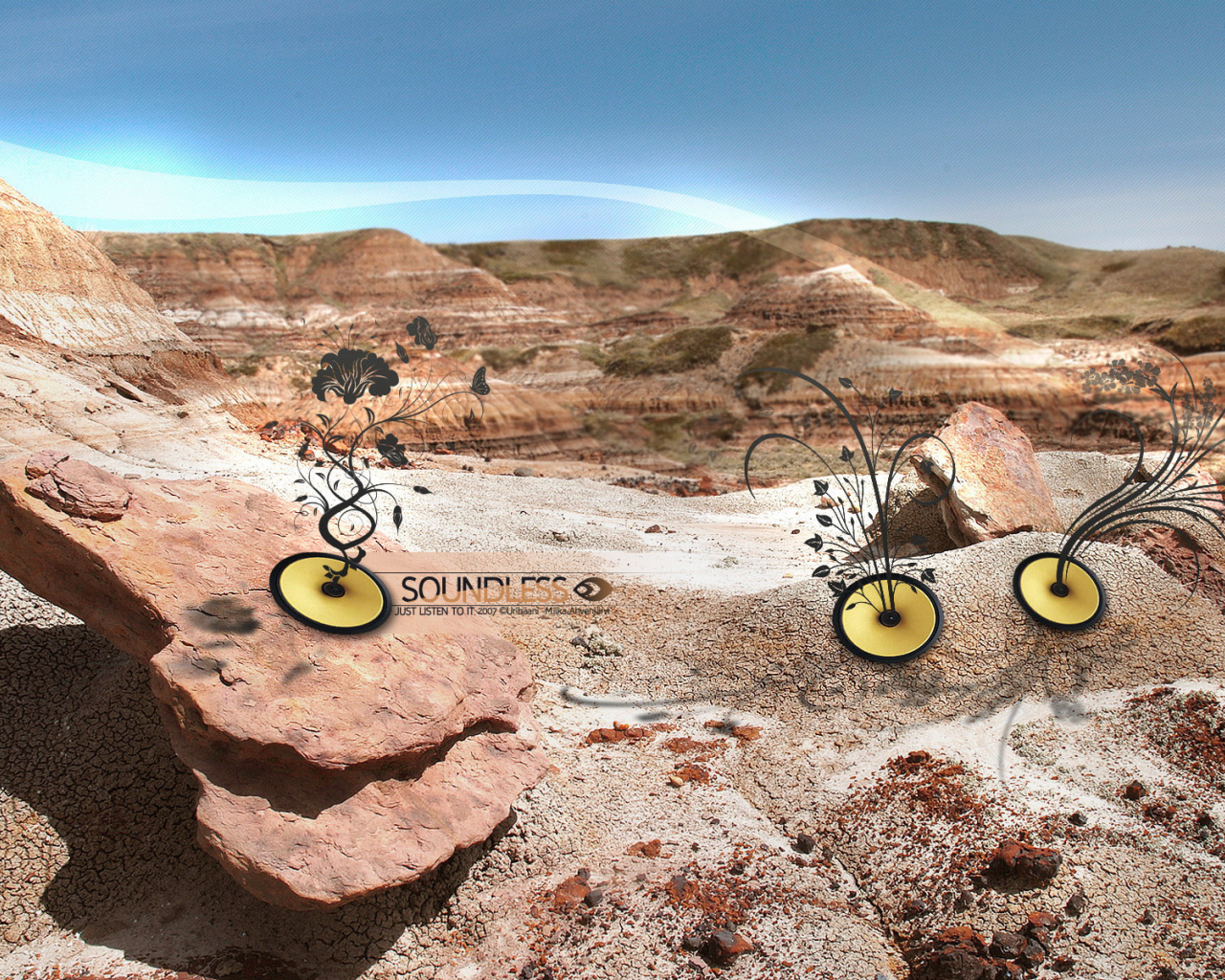 Музыкальная композиция на скалах