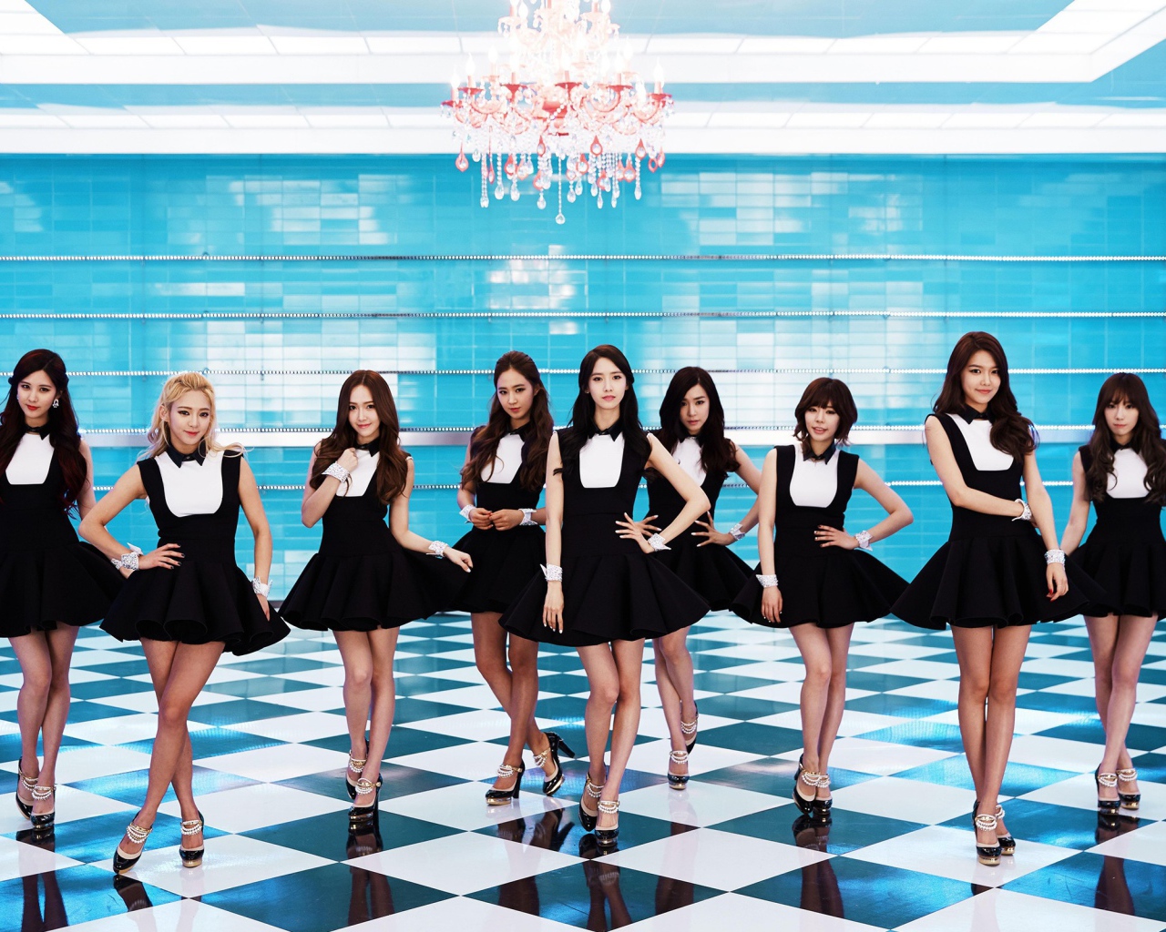 Популярная группа из Кореи Girls’ Generation